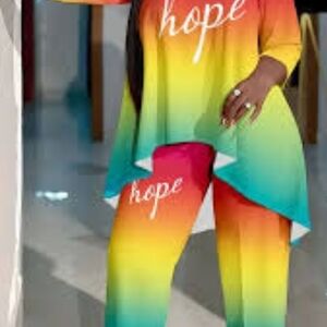 SHEIN Vibrant Gradient Jumpsuit